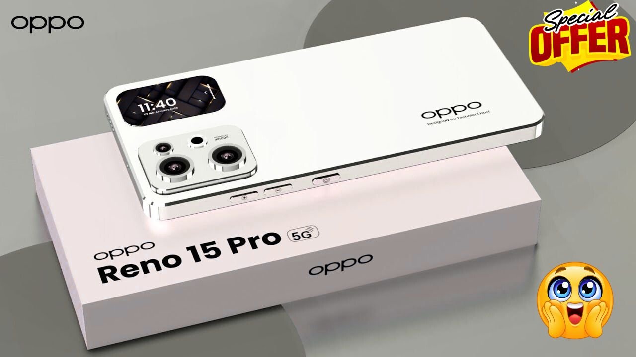 OPPO Reno 15 Pro 5G 200MP Camera & 6100mAh Battery Steal the Show in 2025!