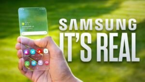 Samsung Transparent Smartphone