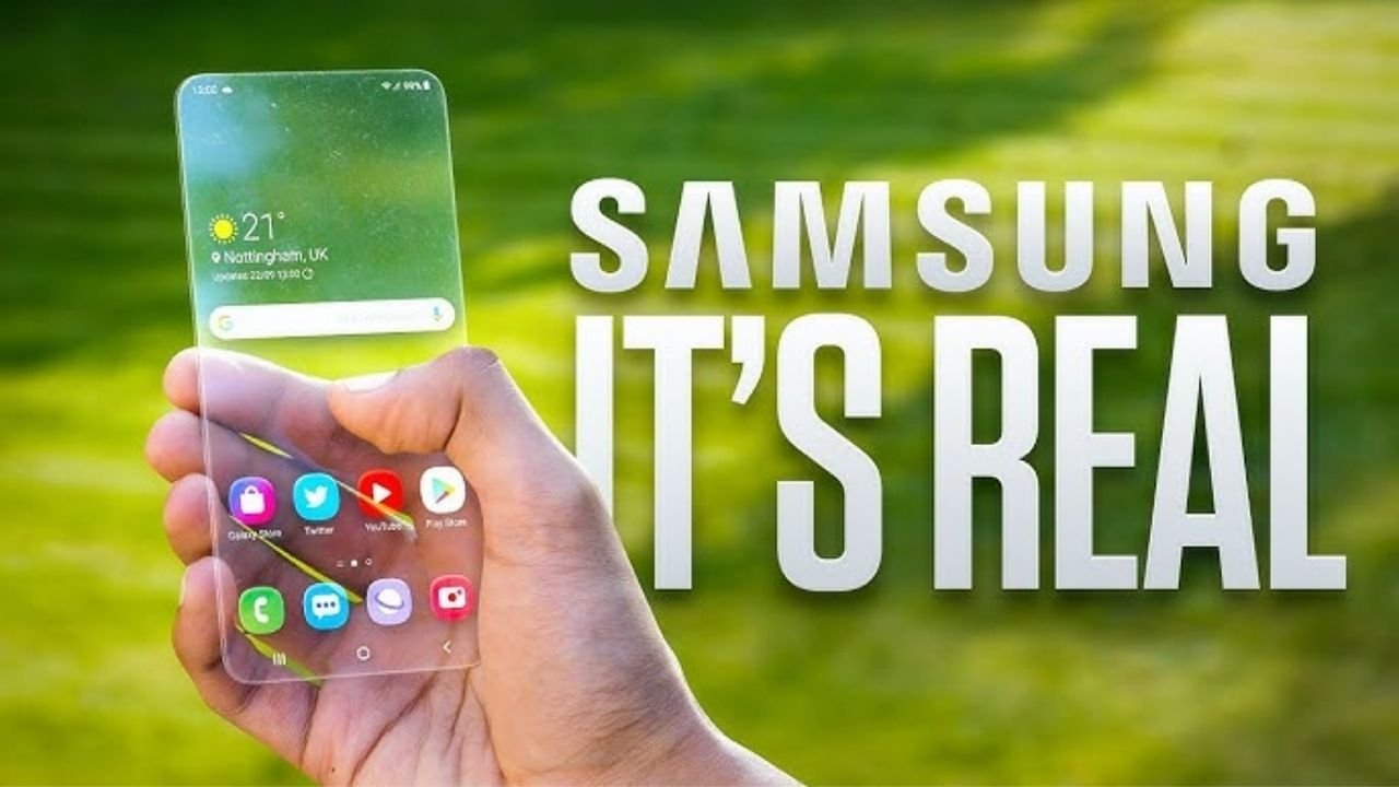 Samsung Transparent Smartphone