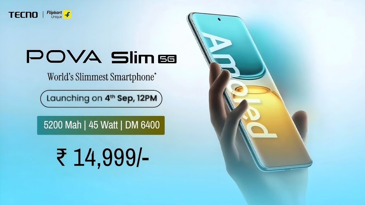 TECNO POVA Slim 5G Launched