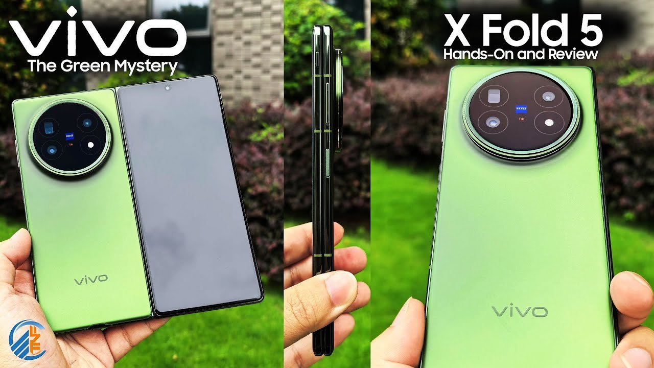 Vivo X Fold 5: Slim Foldable Design with a Massive 6000mAh Battery