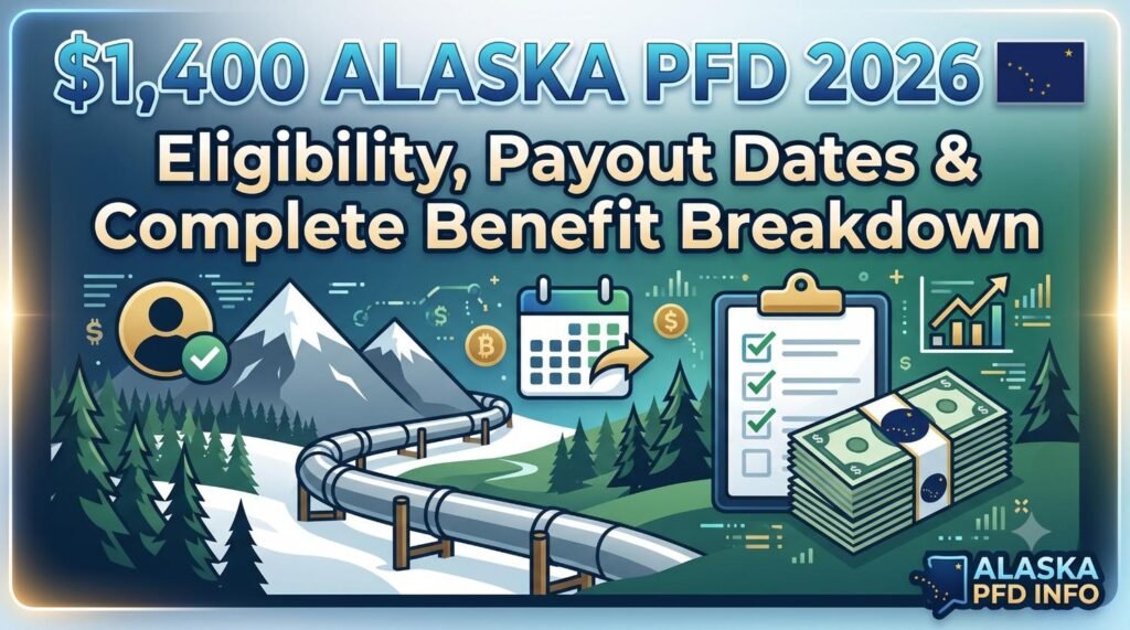 $1,400 Alaska PFD 2026: Eligibility, Payout Dates & Complete Benefit Breakdown