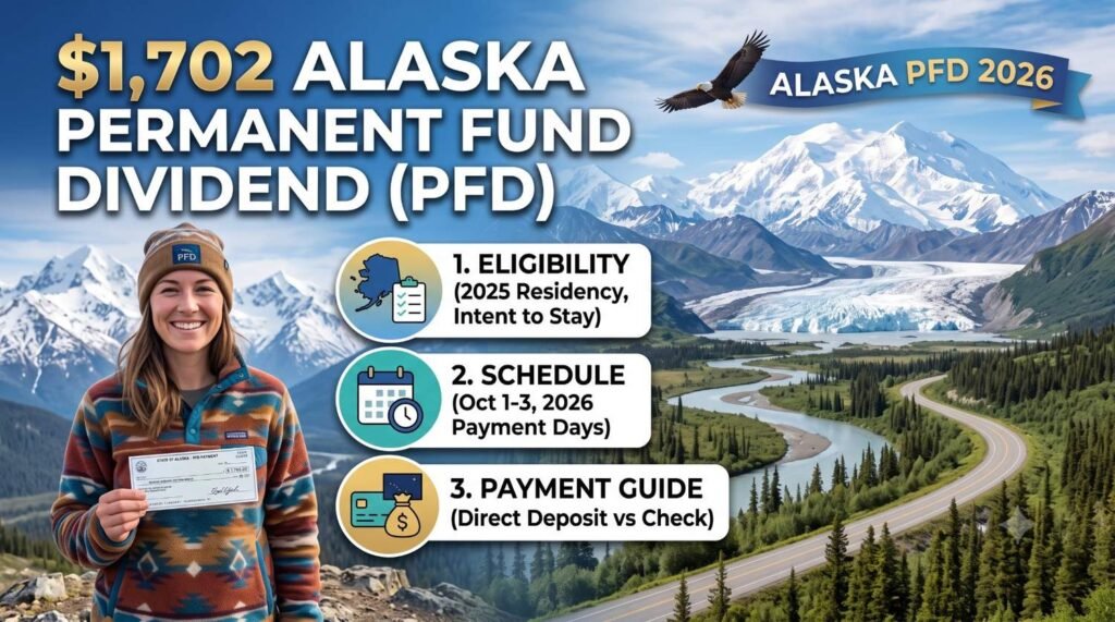 $1,702 Alaska Permanent Fund Dividend (PFD) 2026: Eligibility, Schedule & Payment Guide