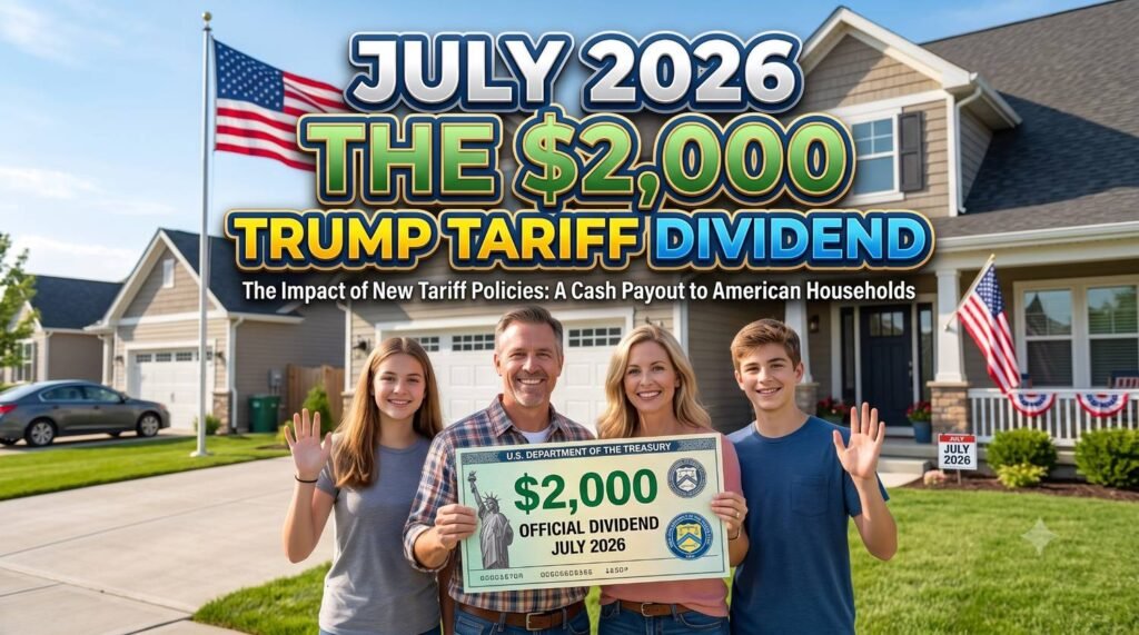 $2,000 Trump Tariff Dividend in July 2026: Latest Updates, Eligibility Rumors & Current Status