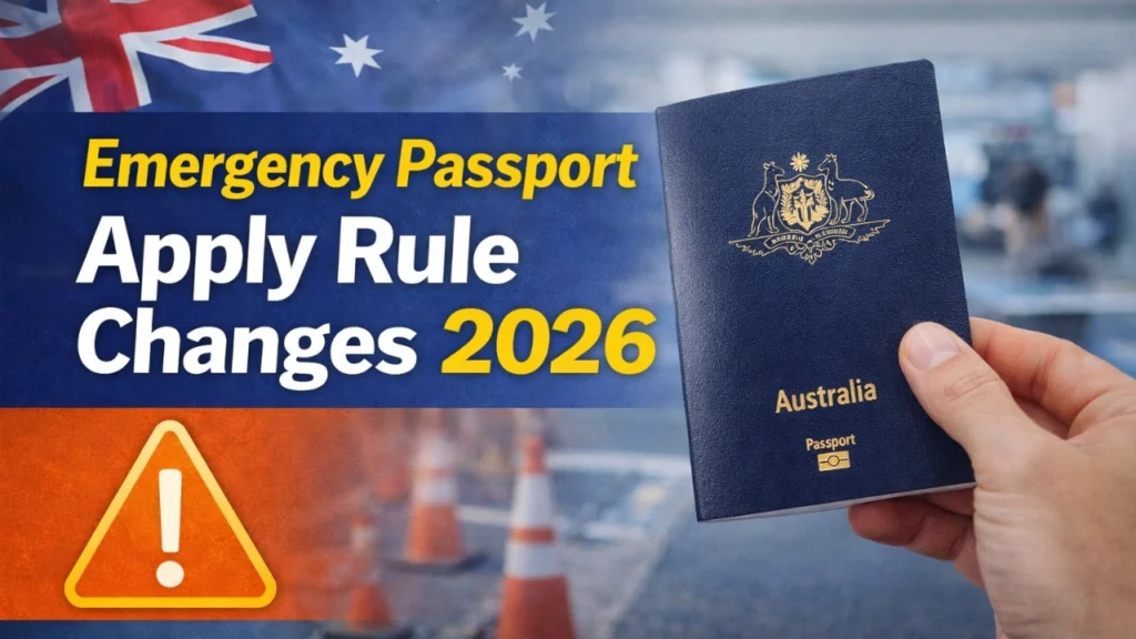 Emergency Passport Rules in Australia: What Travellers Should Know Before Applying